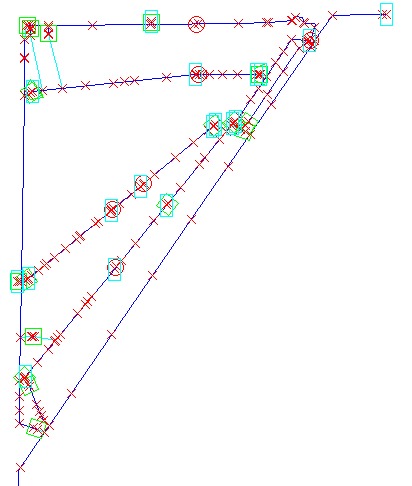 MIKE 11 network of the STA-1W flow-ways with structures and cross sections